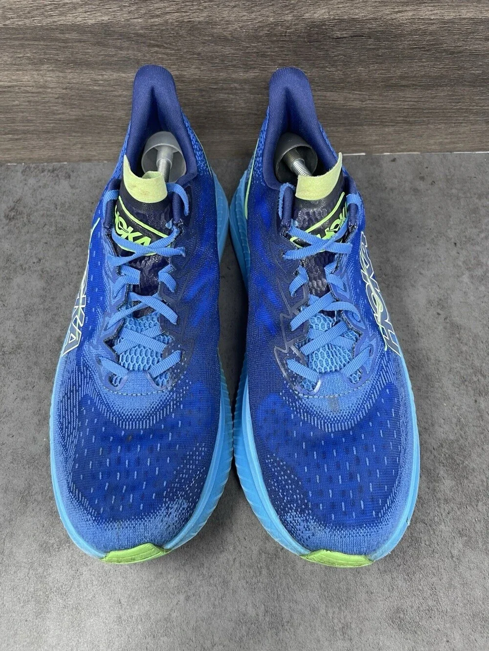 HOKA Mach 6 Virtual Blue Bellwether Blue Mens Size 14 Running Shoes Sneakers